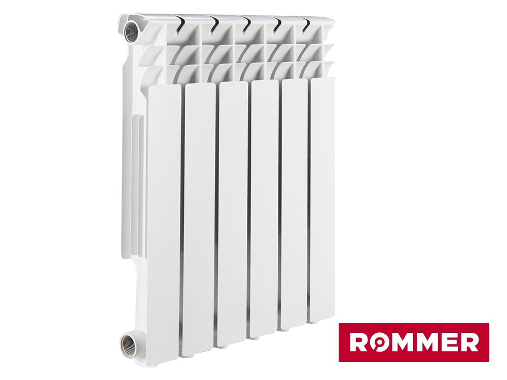 Радиатор биметалл Rommer Optima BM 500/4
