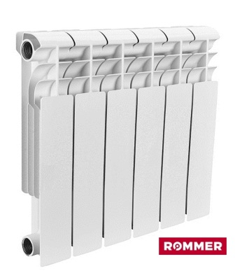 Радиатор алюминиевый Rommer Profi 350/10