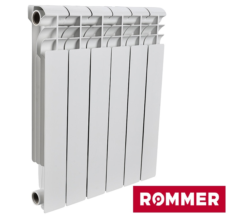 Радиатор биметалл Rommer Profi BM 350/4